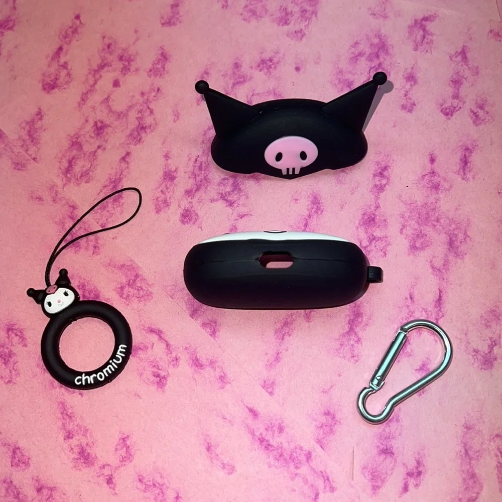 Sanrio Hello Kitty Kuromi Wireless Earbud Case Silicone Cover AirPods 2 AirPods